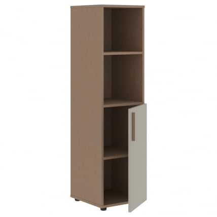 Шкаф-колонка с глухой малой дверью (правый) ВЕЛИОН ВМCС 40.5 Р Аметист Кобра / VELION VMCS R_1