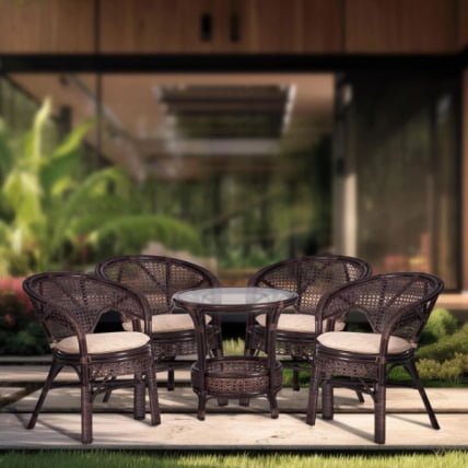 Кресло ПЕЛАНГИ 02/15 Б /с подушкой/ Орех / PELANGI B_2