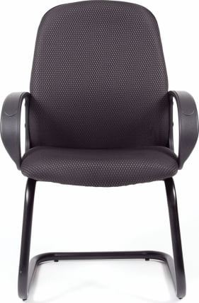 Кресло для посетителя CХАИРМАН 279 В (В) ДжиПи (ДЖП) черно-серый / CHAIRMAN (V) (JP)_1