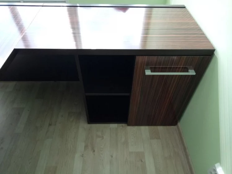 Тумба приставная МCРТ 1055Л Макассар/Венге Магия / MCRT 1055L_3