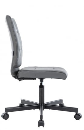 Кресло для персонала Еверпроф ЕП-300 Экокожа Серый / Everprof EP-300_2