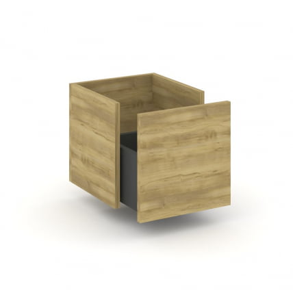 Вставка в надставку - один ящик+ЗС CОНCЕПТ CН.НП-001 Дуб Винченцо Антрацит / CONCEPT CN.NP-001_0