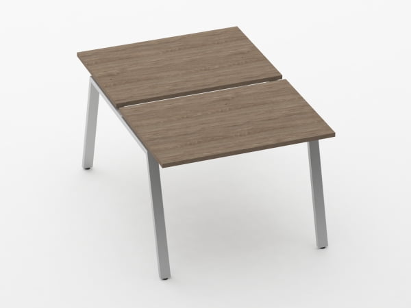 Л-образный металлический каркас с траверсами Дека 73.145.10 К Металлик матовый муар / Deka_1