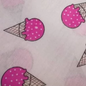 Балдахин для кроватки мороженки розовые_2