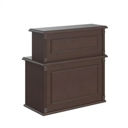 Стойка ресепшен РМС 120 Венге магия / RMS_0