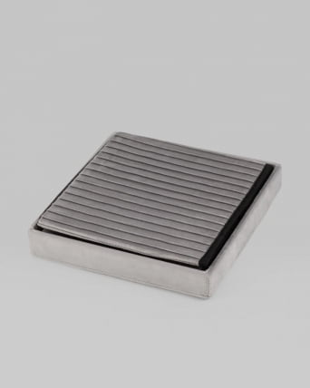 Пуф складной с ящиком Сторе Скуаре Серый / Store Square_2