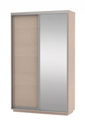 Шкаф-купе двухдверный Экспресс Дуо Медиум 1200х2400х Дуб молочный / 1200х2400h_0