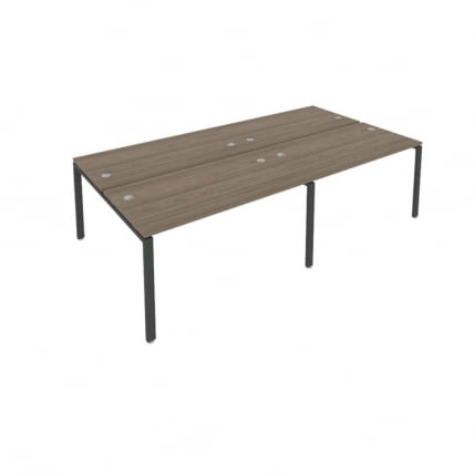 Рабочая станция на 4 раб.места Метал Сйстем Б.СМ-4.3 Вяз/Антрацит / Metal System_0