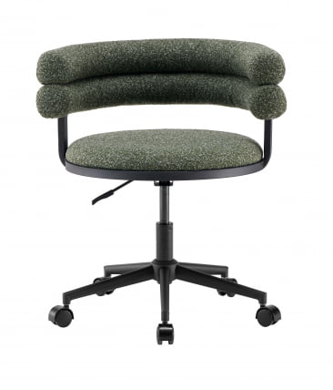 Стул офисный Понтй зеленый черные ножки / Ponty_1