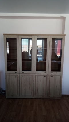 Двери рамочные стеклянные РГФД 42-2 Дуб Бофорд / RGFD_1