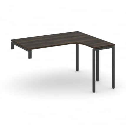 Стол-надставка на опорную тумбу (правый) CОНCЕПТ CН.ОСАН-003(Р) Дуб Мали Черный / CONCEPT CN.OSAN-003(R)_0