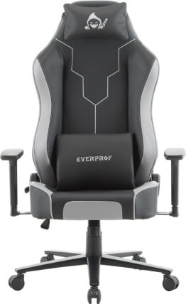 Кресло геймерское Еверпроф Рапид Экокожа Серый / Everprof Rapid_7