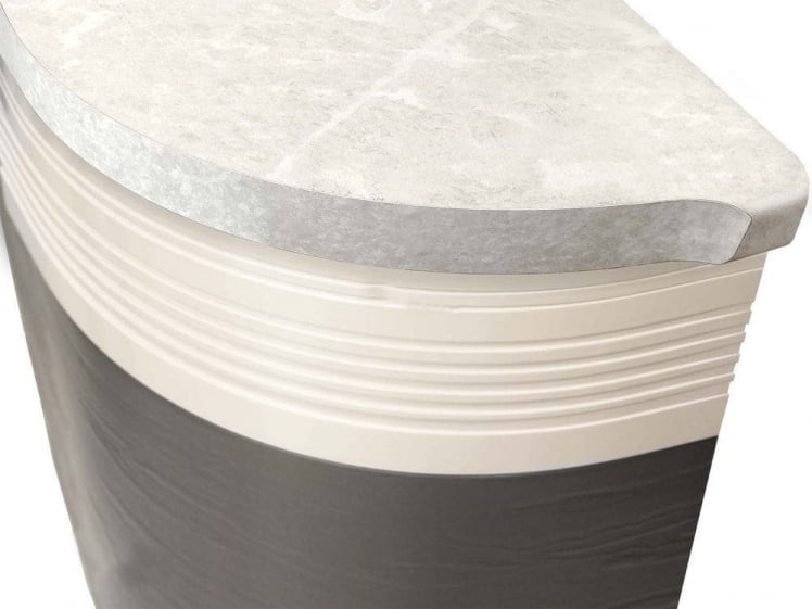 Столешница ПФР Королеский опал 12.150 правый_0