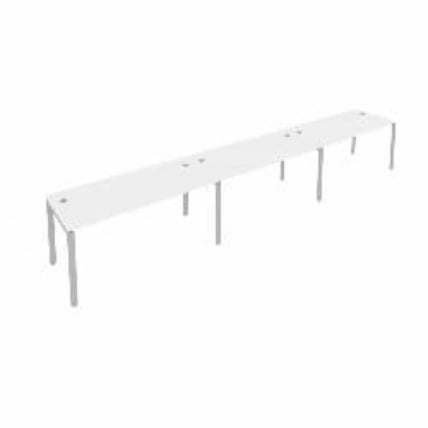 Рабочая станция на 3 раб.места Метал Сйстем Б.СМ-3.4 Белый/Серый / Metal System_0