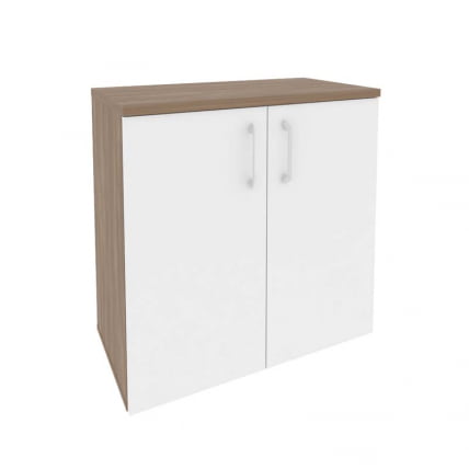 Шкаф низкий широкий (2 низких фасада ЛДСП) ОНИКС О.СТ-3.1 Дуб Аризона/Белый / ONIX O.ST-3.1_0