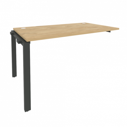 Наборный элемент рабочей станции на П-образном м/к ОНИКС О.МП-1.НРС-3.8 Тиквуд Светлый/Антрацит / ONIX O.MP-1.NRS-3.8_0