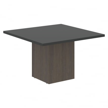 Стол для заседаний центральный ВЕЛИОН ВCCТ 1212.1 Яшма черный Дуб Сильвер / VELION VCCT_0