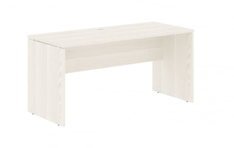 Стол письменный ЕДИС ЕДСТ 1567 Ясень Траун Белый / EDIS EDST_0