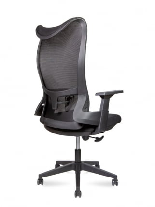 Кресло офисное ВАВЕ Т А3-М(БЛАCК) Черный / WAVE T A3-M(BLACK)_3