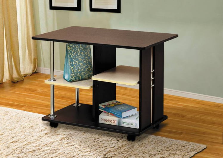 Стол журнальный №1 Вишня Оксфорд (глянец)_0