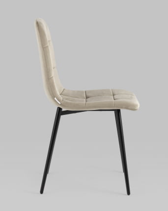 Стул Одди велюр Бежевый_2