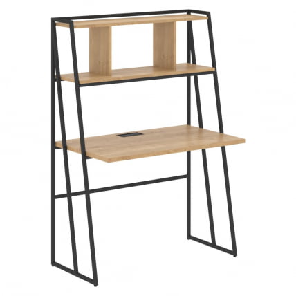 Стол компьютерный ЛОФТИС ЛCД 1160 Дуб Бофорд/Черный / LOFTIS LCD_0