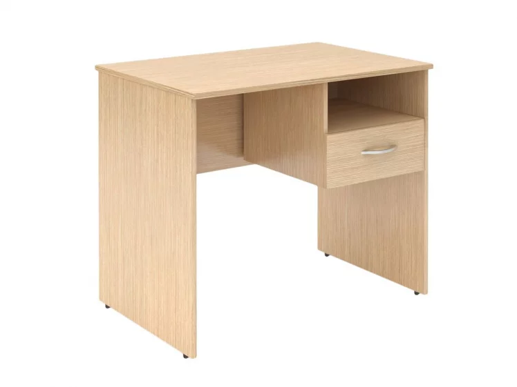 Стол письменный (С-900) Р с правой подвесной тумбой Легно Светлый / (S-900) R_0