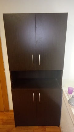 Дверь низкая правая СД-2С Р (Легно Темный) / SD-2S R_1