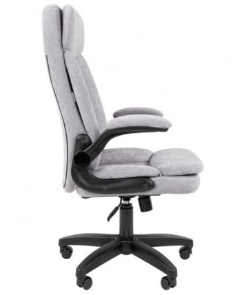 Кресло офисное CХАИРМАН 533 ткань Светло-серый / CHAIRMAN_2