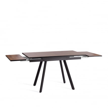 Стол ВИГО ЛДСП/ХПЛ/металл, 120 кс 80 кс 30 х 30 х 75 см, Дуб Вотан/черный / VIGO ЛДСП/HPL/металл, x x_4