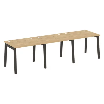 Рабочая станция ОНИКС ВООД ОВ.РС-3.1.8 Тиквуд Светлый/Темный / ONIX WOOD OW.RS-3.1.8_0