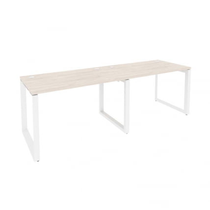 Рабочая станция на О-образном м/к ОНИКС О.МО-РС-2.2.7 Денвер Светлый/Белый / ONIX O.MO-RS-2.2.7_0