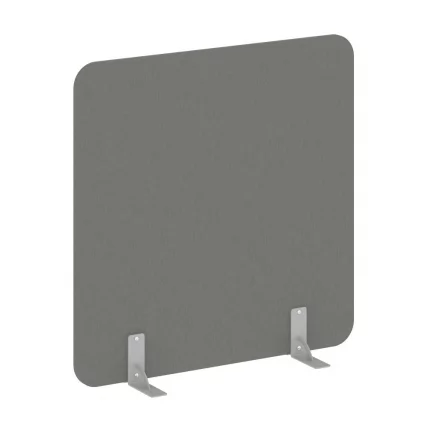 Перегородки на металлических опорах на фетровых подпятниках Р-лине ДП.Ф-120-120 Металлик / R-line DP.F-120-120_0