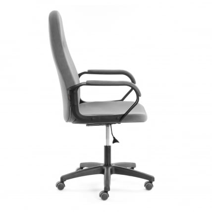 Кресло ЛЕАДЕР (22) велюр, серый, 29 / LEADER_1