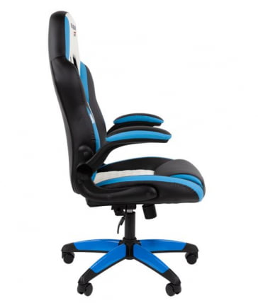 Кресло геймерское CХАИРМАН ДРАЙВ (ГАМЕ) 15 черный/голубой/белый / CHAIRMAN (GAME)_2