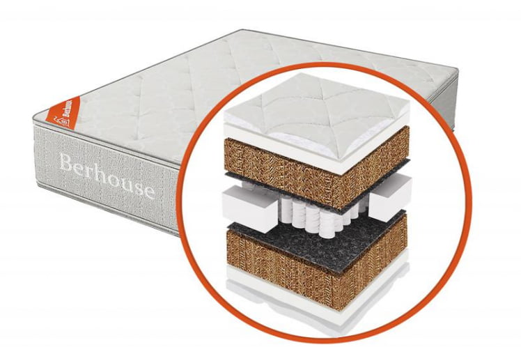 Матрас Мега кокос 30 (Берхоусе) Размер: 1800х2000 мм / Mega (Berhouse)_0