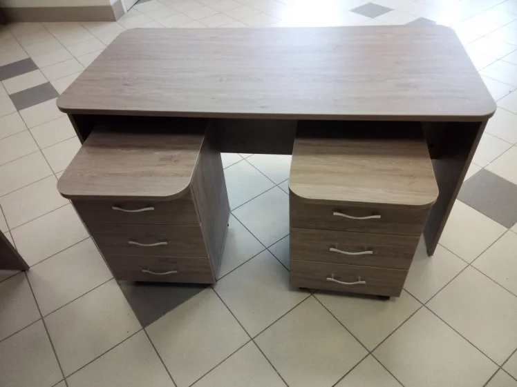 Тумба подкатная Глассй 3.14.10 Дуб Верцаска / Glassy_6