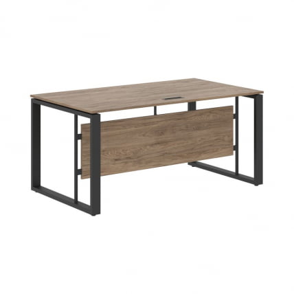 Стол руководителя ЕНИО ЕСТ 169 Кария Пальмира/Антрацит / ENIO EST_0