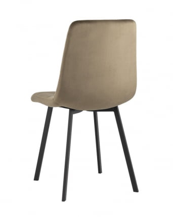 Комплект из двух стульев Чиллй велюр коричневый 2 шт. / Chilly_3