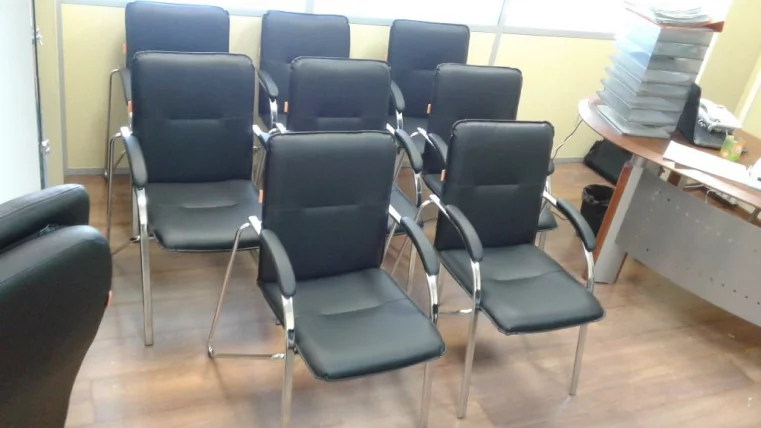 Кресло посетителя CХАИРМАН 850 Терра 118 черный / CHAIRMAN Terra_6