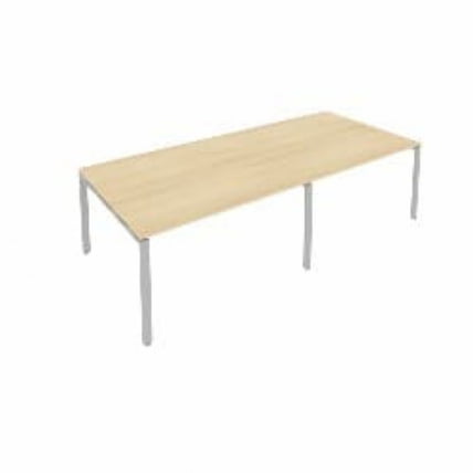 Переговорный стол (2 столешницы) Метал Сйстем Б.ПРГ-2.3 Акация/Серый / Metal System_0