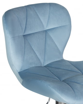Стул барный ДОБРИН БАРНИ Пудрово-голубой велюр МДЖ9-74 / DOBRIN BARNY MJ9-74_6