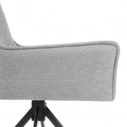 Кресло Мурано/Мурано опора 360, велюр/букле (ХЙП), светло-серый / Murano/Мурано (HYP),_10