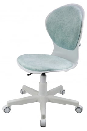 Кресло 1139 ФВ ПЛ Вхите велюр Блисс 10 голубой / FW PL White Bliss_7