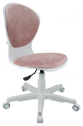 Кресло 1139 ФВ ПЛ Вхите велюр Блисс 08 розовый / FW PL White Bliss_0