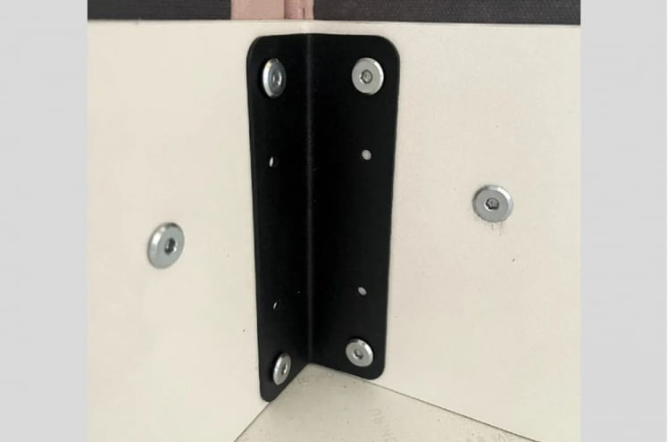 Кровать с основанием Квест 120х200 см ЗО.КМ1.2-03 латте (велюр) / ZO.KM1.2-03_2