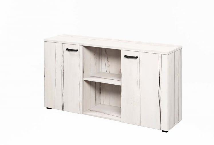 Тумба приставная к двум столам ЛЕМО Л-681 Таксония айвори / LEMO L-681_0