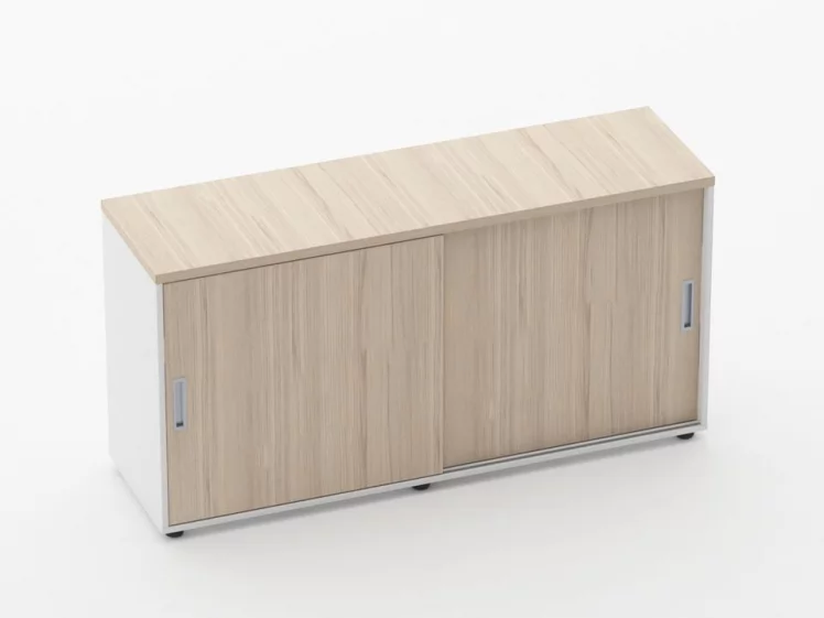 Тумба-купе для рабочего модуля Дека 9.02.145 Туя/Белый / Deka_0