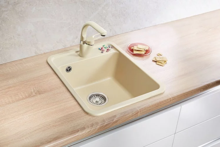Кухонная мойка СТАНДЭРТ 4202 Бежевый / STANDART_1