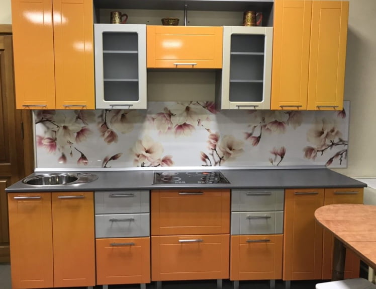 Глянцевый фартук (КОМПОЗИТ) КМ 08 / KM_1